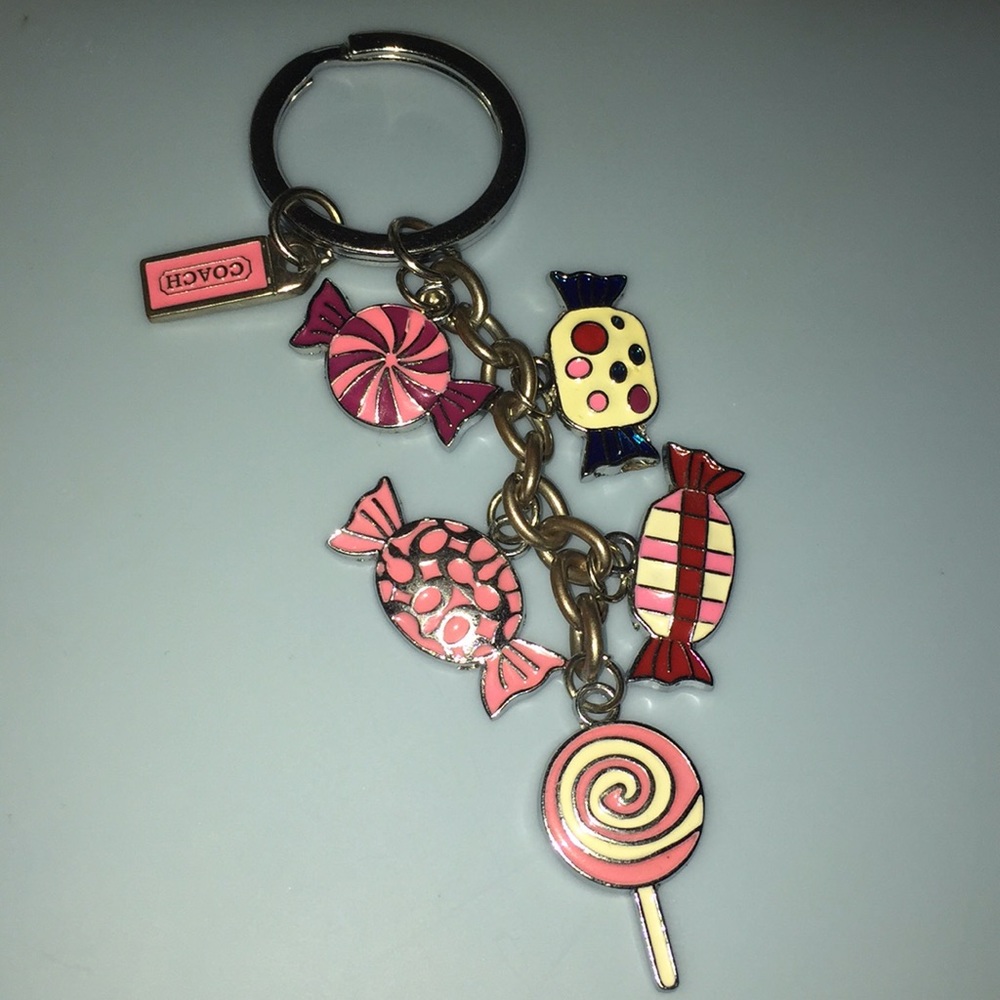 Coach keychain, alittle old